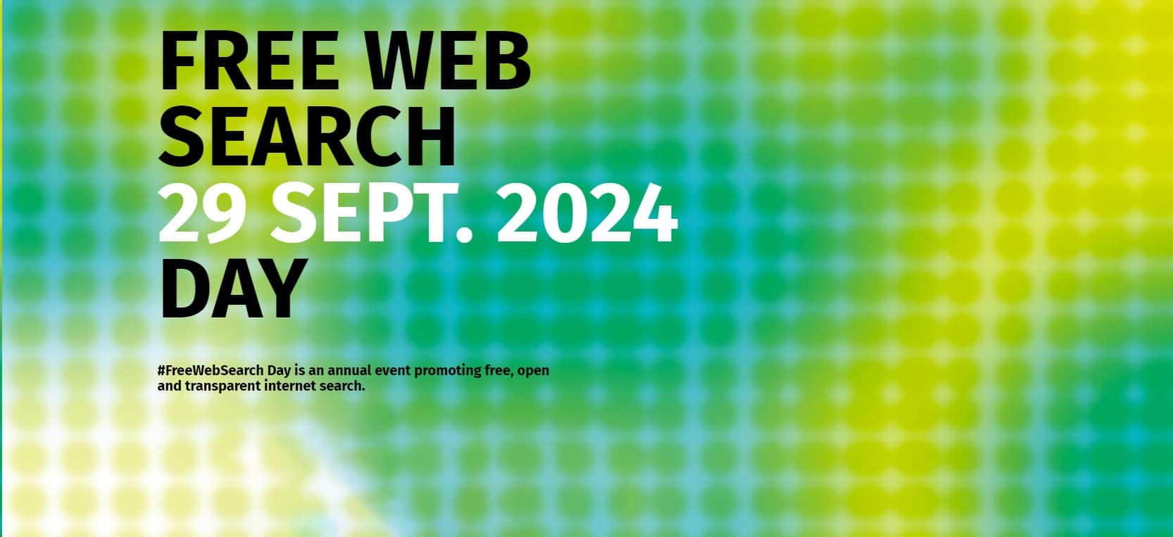 Free Web Search Day