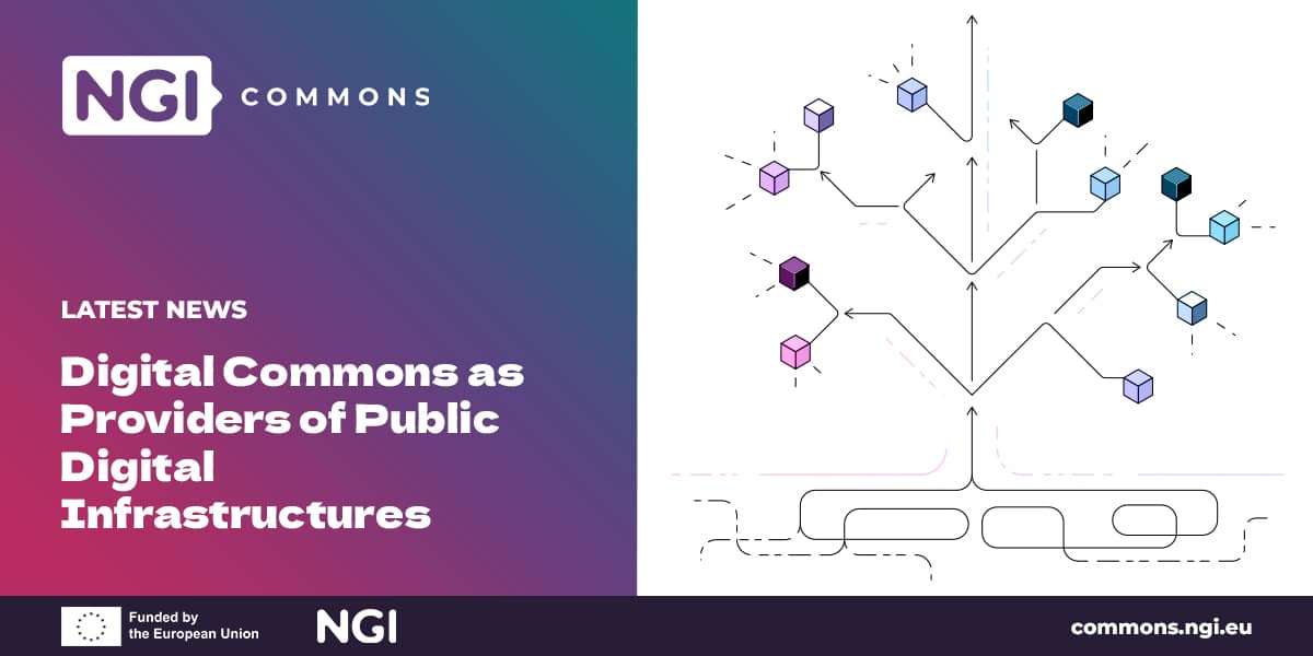 NGI Commons - Digital Commons as Providers of Public Digital Infrastructures