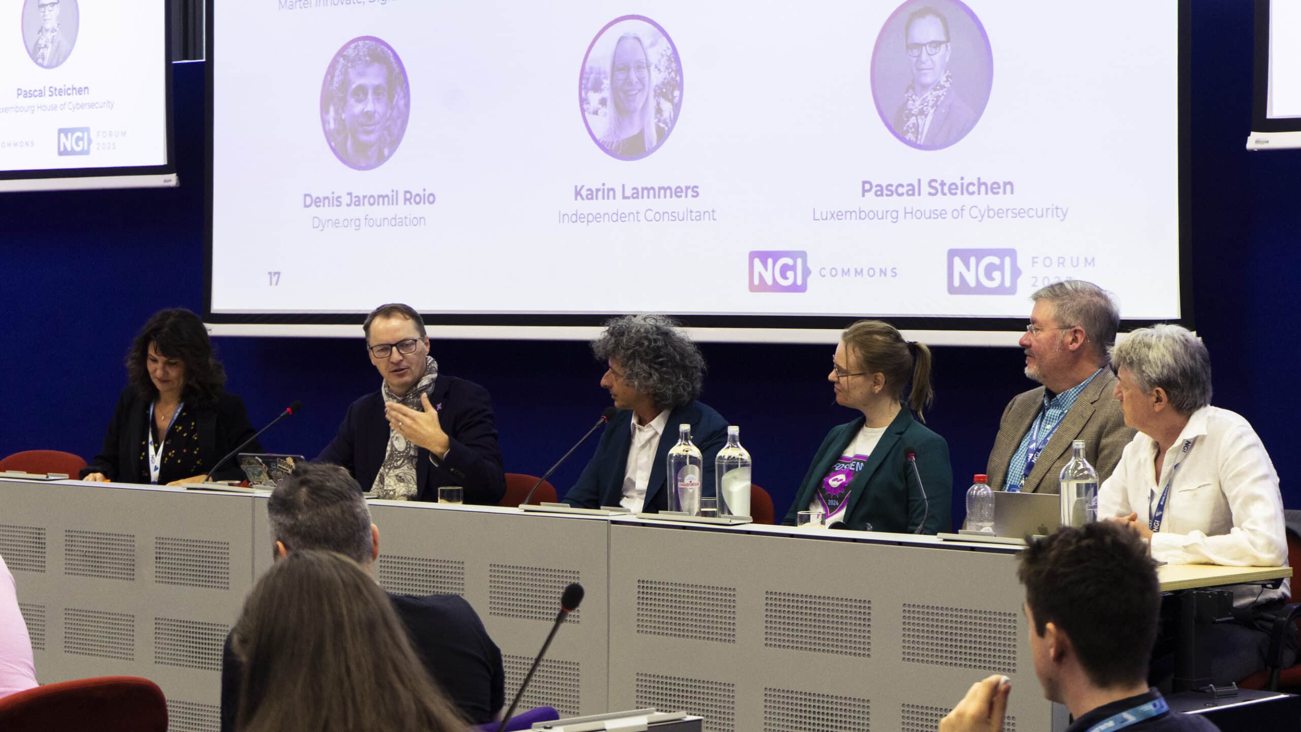 NGI Commons — Session «Commons numériques: Outils pour renforcer la souveraineté numérique» — débat entre les intervenants