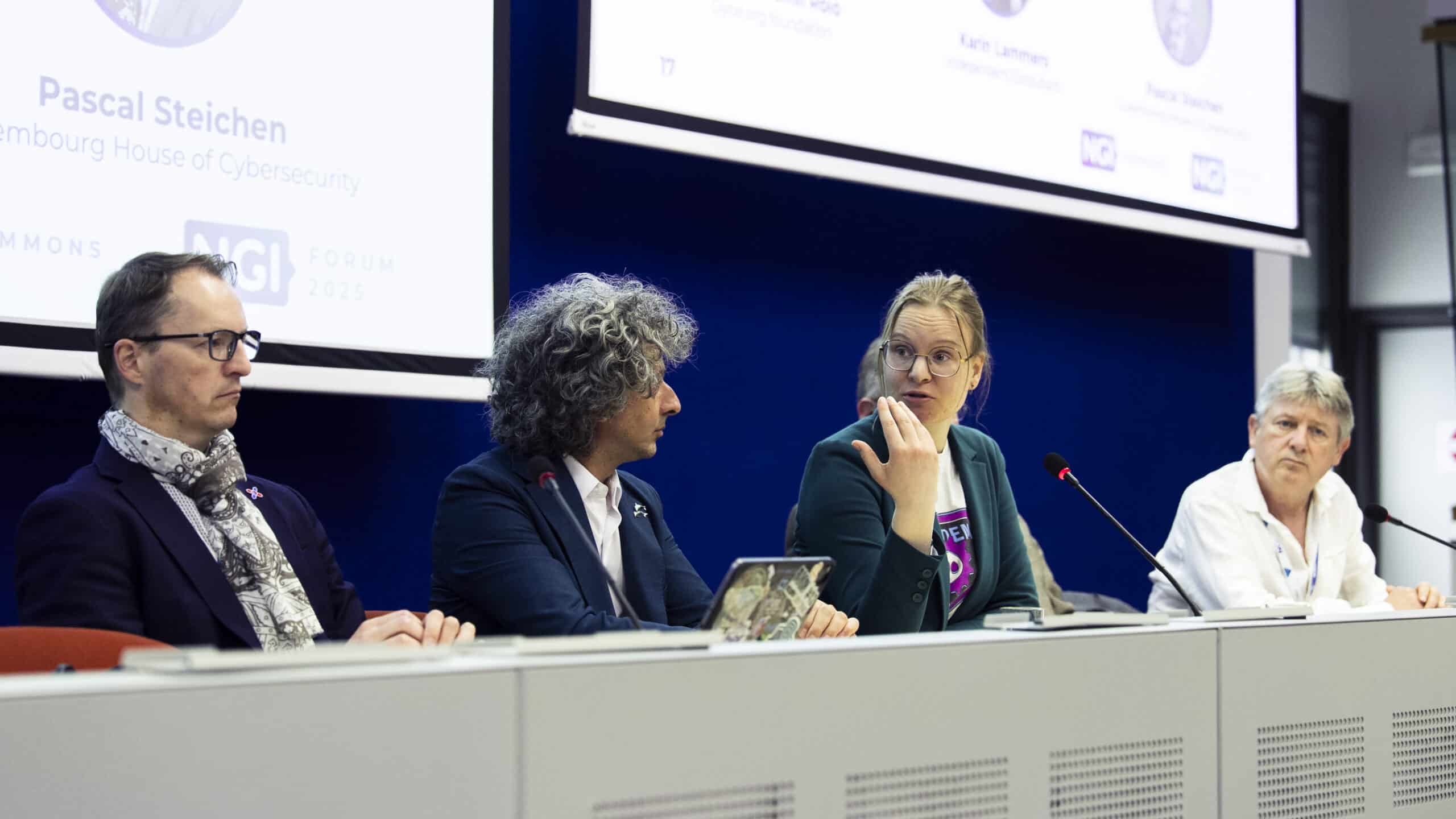 NGI Commons — Session «Commons numériques: Outils pour renforcer la souveraineté numérique» — débat entre les intervenants