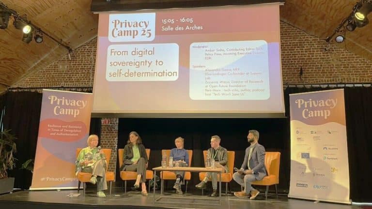 Faits marquants du camp de protection de la vie privée 2025