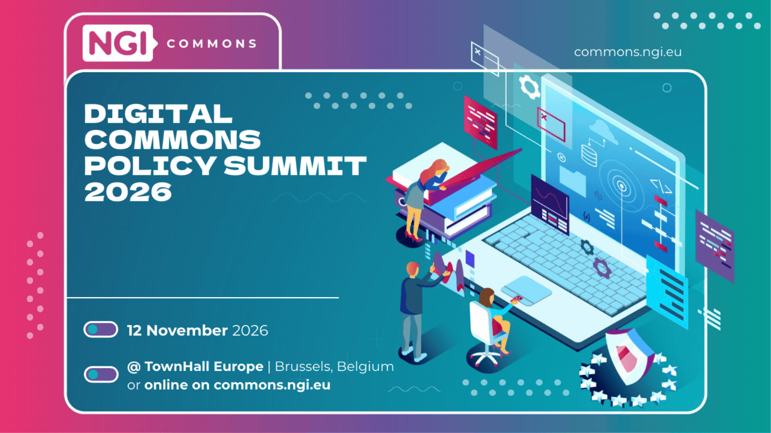 Digital Commons Policy Summit 2026 - Register now!