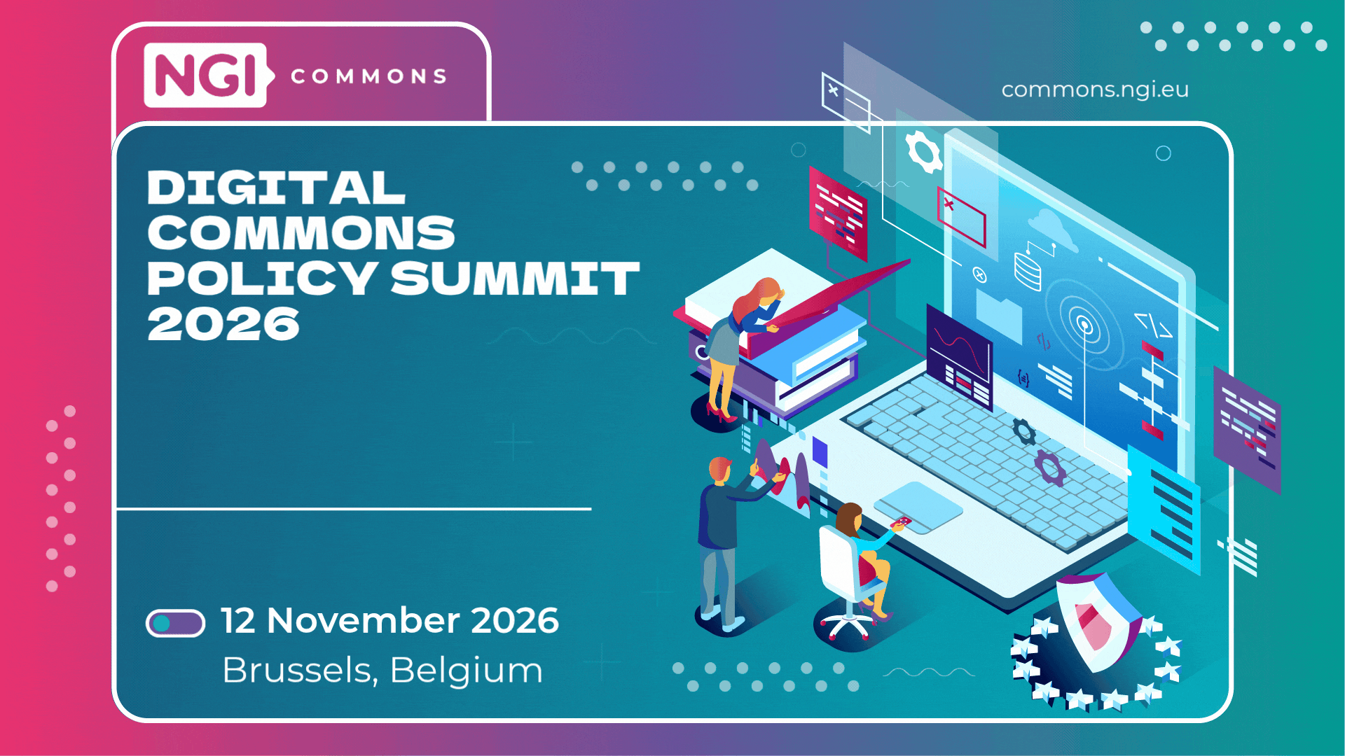 Digital Commons Policy Summit 2026 - SaveTheDate